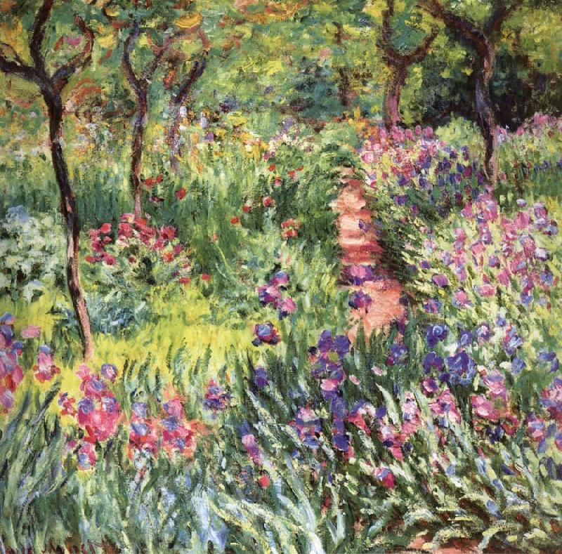 Claude Monet The Artist-s Garden at Giverny France oil painting art